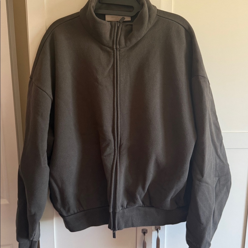 Essentials zip up Sweatshirt - Picture 3 of 4